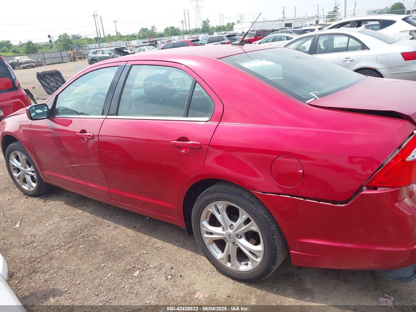 2012 FORD FUSION VIN: 3FAHP0HA5CR256379