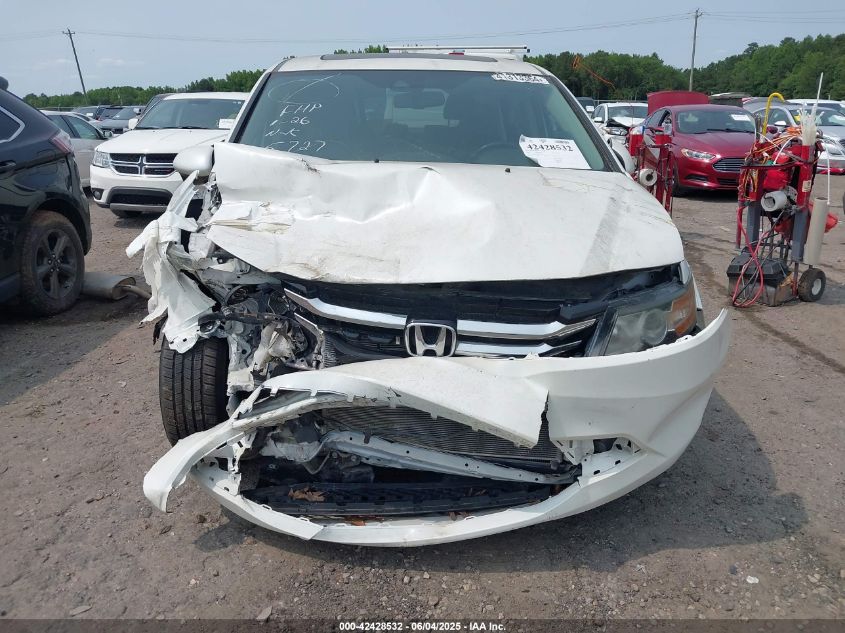 2015 Honda Odyssey Ex-L VIN: 5FNRL5H64FB125727 Lot: 42428532