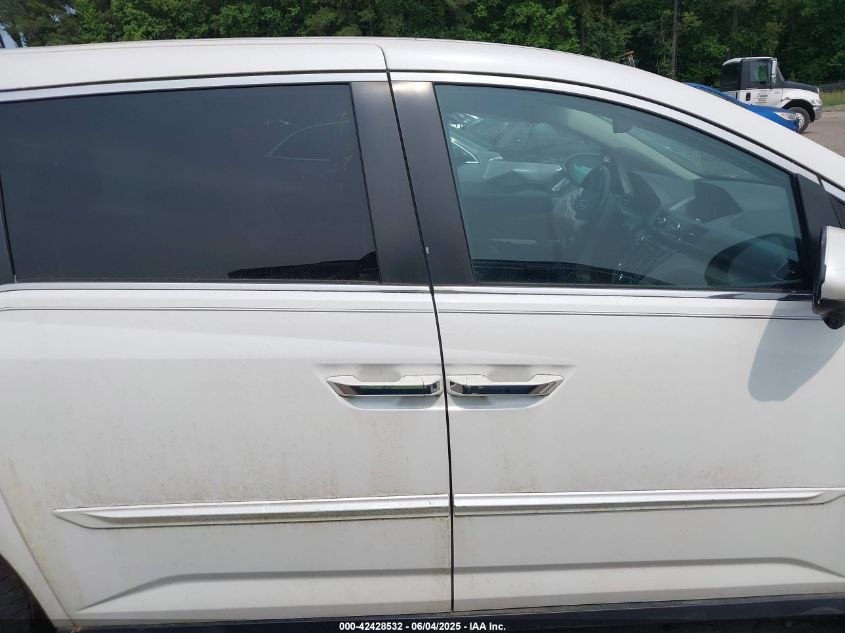 2015 Honda Odyssey Ex-L VIN: 5FNRL5H64FB125727 Lot: 42428532