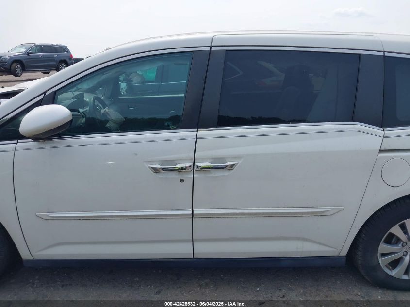 2015 Honda Odyssey Ex-L VIN: 5FNRL5H64FB125727 Lot: 42428532