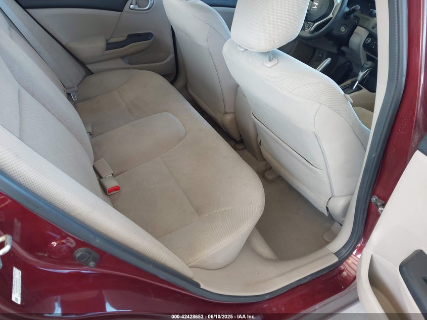 2012 HONDA CIVIC VIN: 2HGFB2F59CH586718