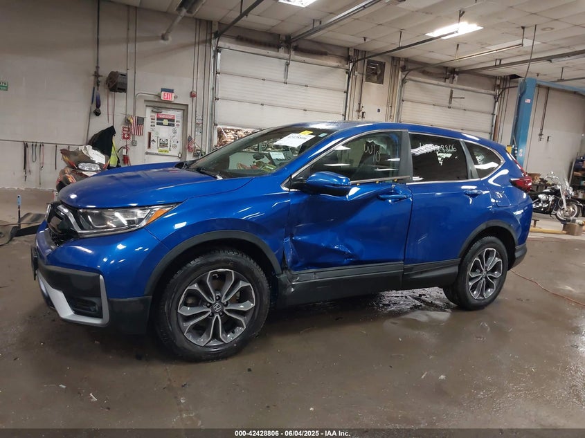 VIN 7FARW2H5XME002674 2021 HONDA CR-V AWD EX