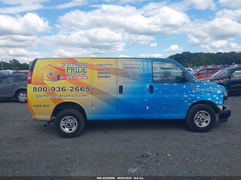 2018 GMC Savana 2500 Work Van VIN: 1GTW7AFG1J1342441 Lot: 42428888