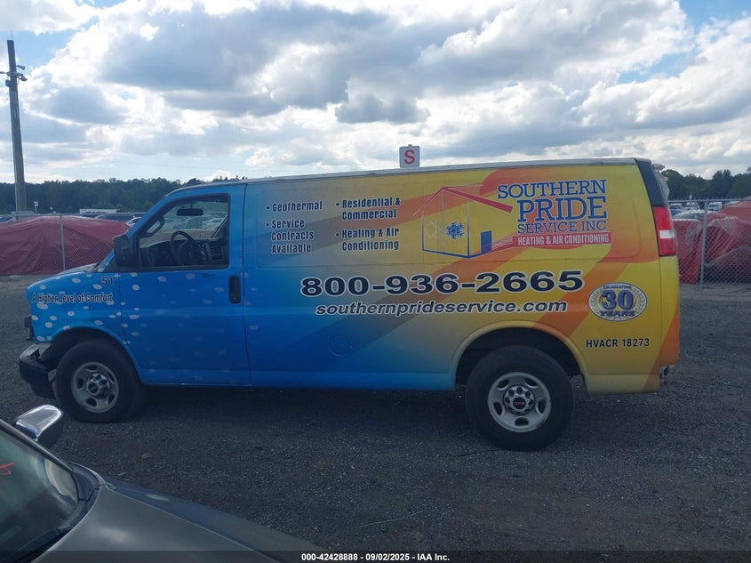 2018 GMC Savana 2500 Work Van VIN: 1GTW7AFG1J1342441 Lot: 42428888