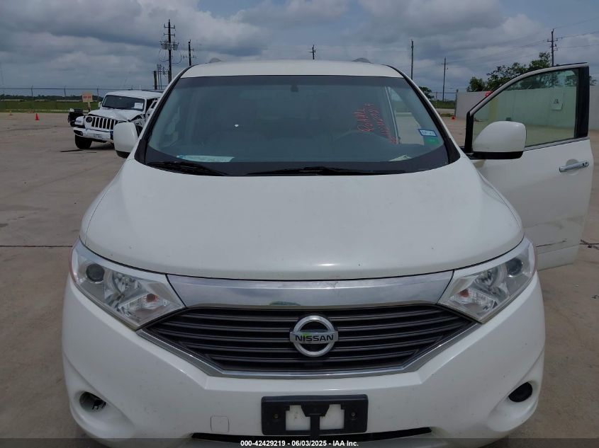 2012 Nissan Quest S VIN: JN8AE2KP3C9041058 Lot: 42429219