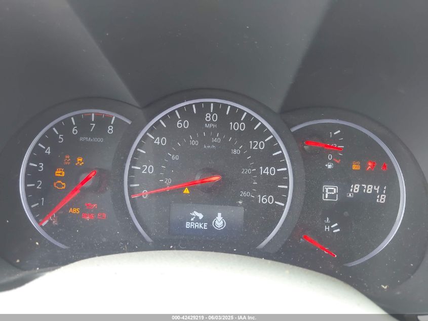 2012 Nissan Quest S VIN: JN8AE2KP3C9041058 Lot: 42429219