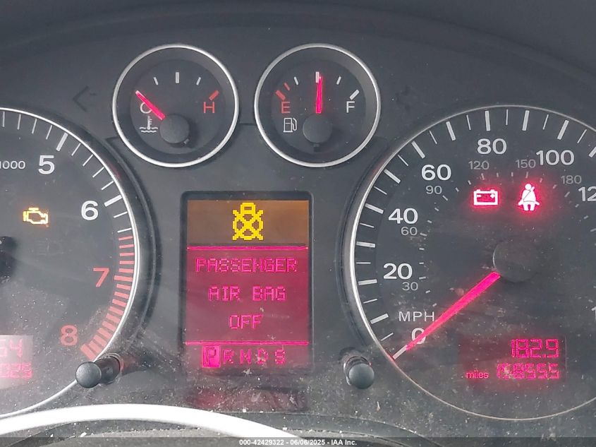 2006 Audi A3 2.0T VIN: WAUMF78P16A018243 Lot: 42429322