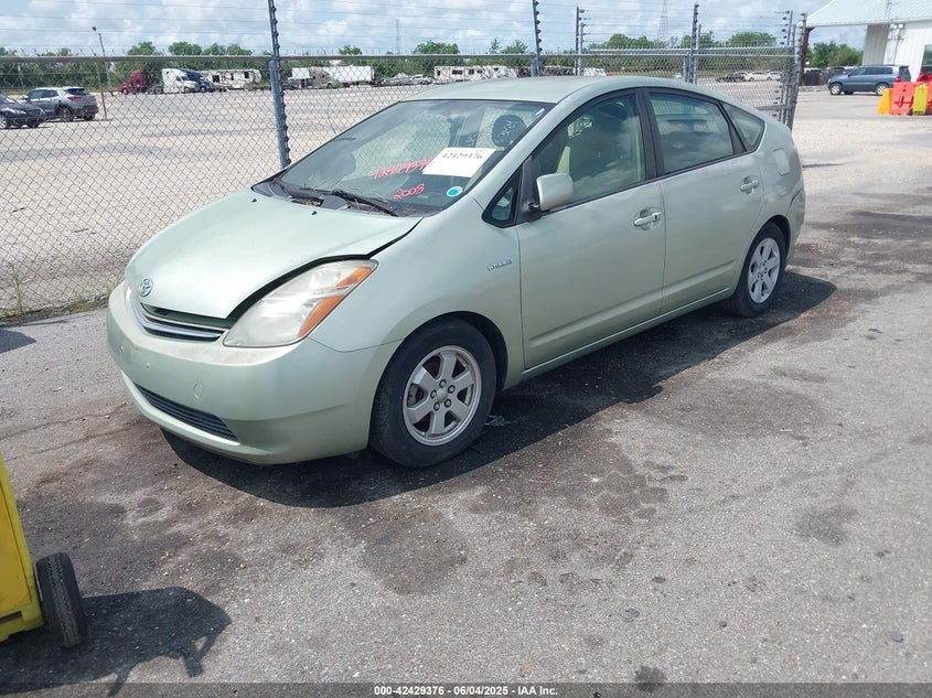 2008 TOYOTA PRIUS VIN: JTDKB20U587804735