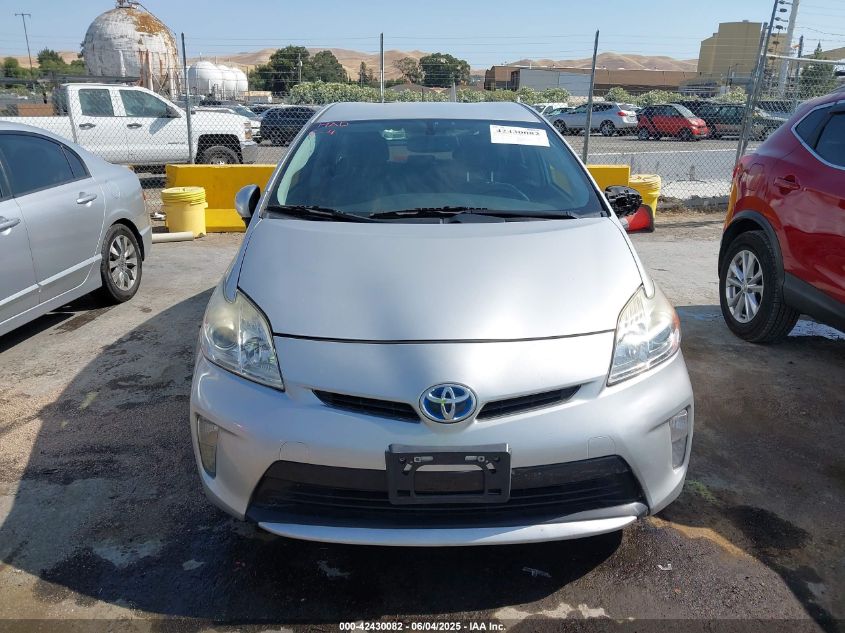 2015 Toyota Prius Four VIN: JTDKN3DU8F0458449 Lot: 42430082