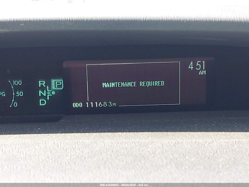 2015 Toyota Prius Four VIN: JTDKN3DU8F0458449 Lot: 42430082