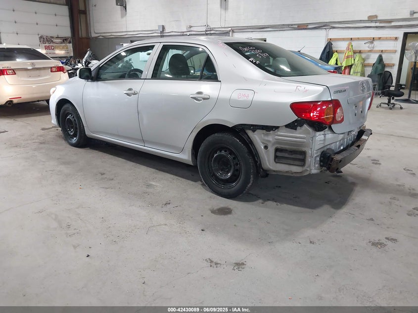 2009 TOYOTA COROLLA VIN: 1NXBU40E39Z037254