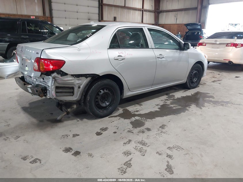 2009 TOYOTA COROLLA VIN: 1NXBU40E39Z037254