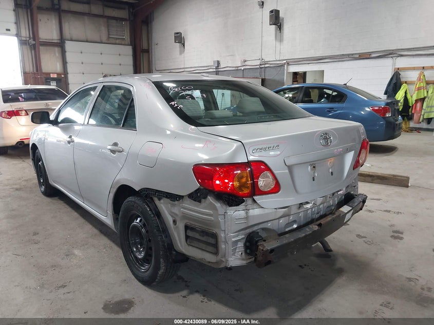 2009 TOYOTA COROLLA VIN: 1NXBU40E39Z037254