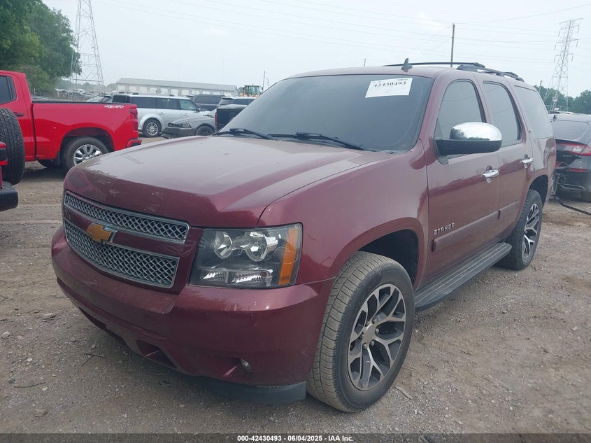 2008 CHEVROLET TAHOE VIN: 1GNFK13038J140207
