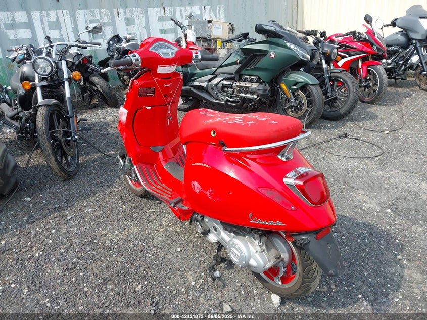VIN ZAPCA06B3P5107137 2023 VESPA PRIMAVERA/SPRINT 50