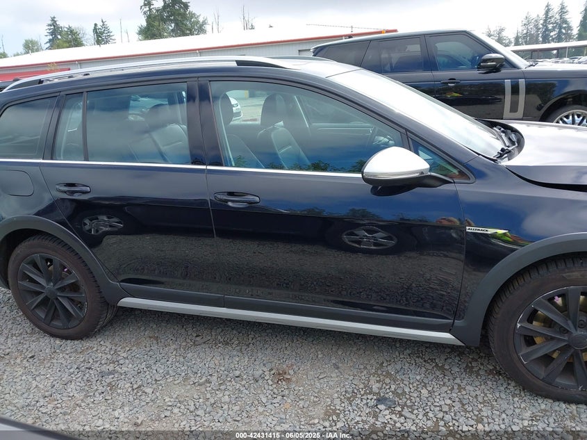 2017 VOLKSWAGEN GOLF ALLTRACK TSI S/TSI SE/TSI SEL - 3VWH17AU0HM518609