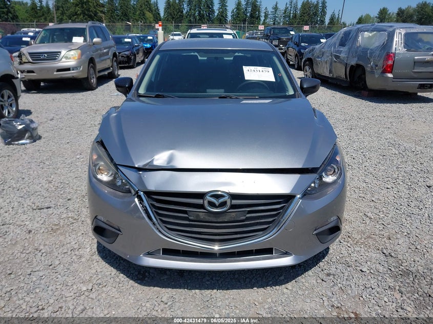 2015 MAZDA MAZDA3 I SV - JM1BM1T76F1265911
