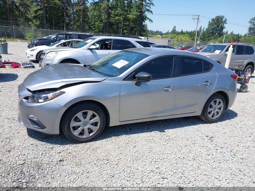 2015 MAZDA MAZDA3 I SV - JM1BM1T76F1265911