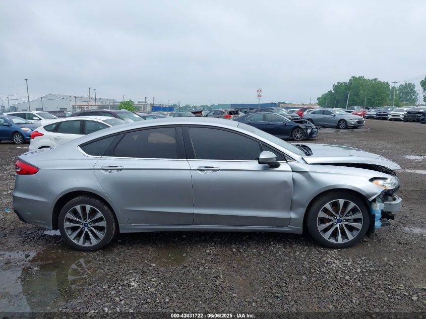 2020 Ford Fusion Se VIN: 3FA6P0T93LR120739 Lot: 42431722