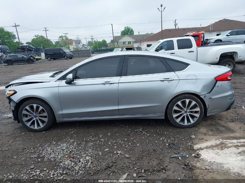 2020 Ford Fusion Se VIN: 3FA6P0T93LR120739 Lot: 42431722