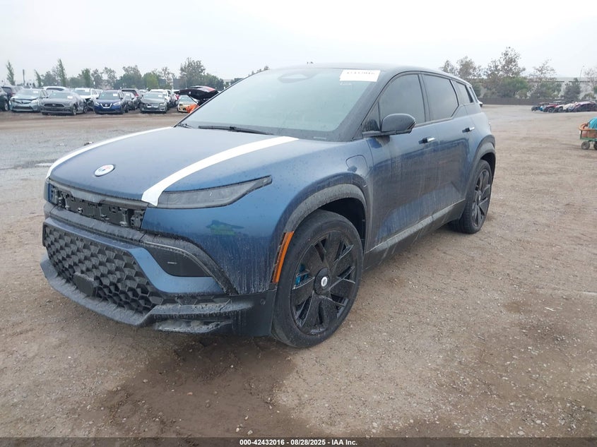 Vin: vcf1zbu27pg001875, lot: 42924583, fisker ocean one 20232