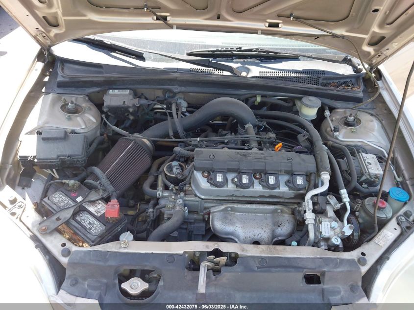 2002 Honda Civic Ex VIN: 1HGEM22082L098507 Lot: 42432075