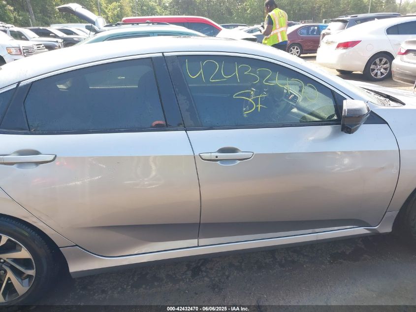 2016 Honda Civic Ex VIN: 19XFC2F71GE240077 Lot: 42432470