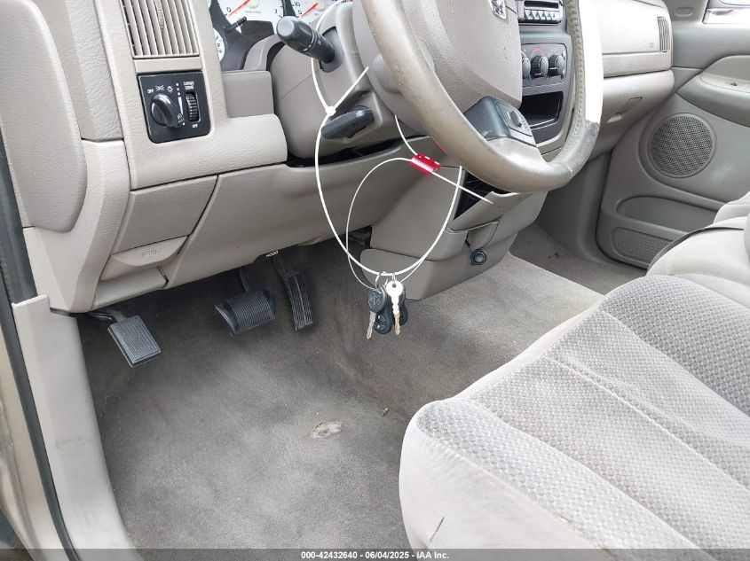 2005 Dodge Ram 1500 Slt/Laramie VIN: 1D7HA18D85S2394 Lot: 42432640