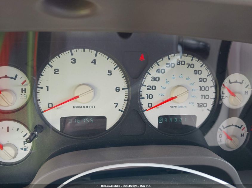 2005 Dodge Ram 1500 Slt/Laramie VIN: 1D7HA18D85S2394 Lot: 42432640