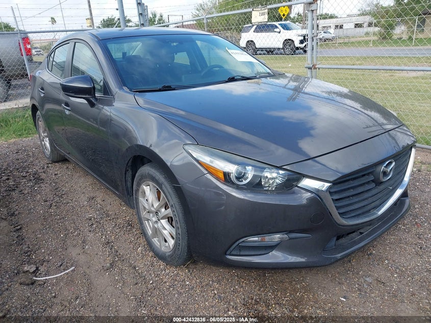 2017 MAZDA MAZDA3 4-DOOR SPORT - 3MZBN1U75HM106084