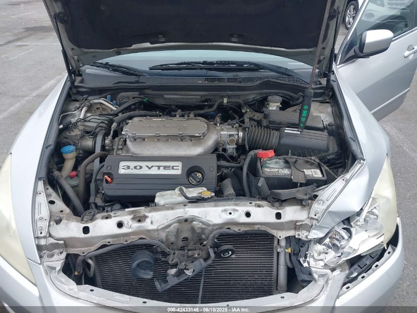 2006 Honda Accord 3.0 Ex VIN: 1HGCM66846A004963 Lot: 42433146