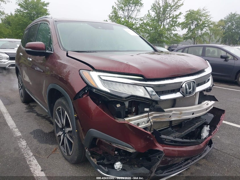 VIN 5FNYF6H92MB002640 2021 HONDA PILOT AWD TOURING 8 PASSENGER