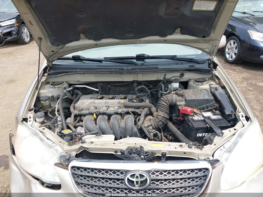 2008 TOYOTA COROLLA VIN: 2T1BR30E08C937234