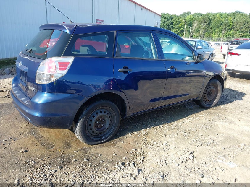 2008 TOYOTA MATRIX VIN: 2T1KR32E78C706862