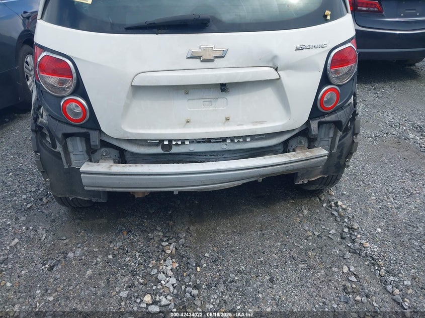 2015 Chevrolet Sonic Ls Auto VIN: 1G1JA6SH3F4207922 Lot: 42434022