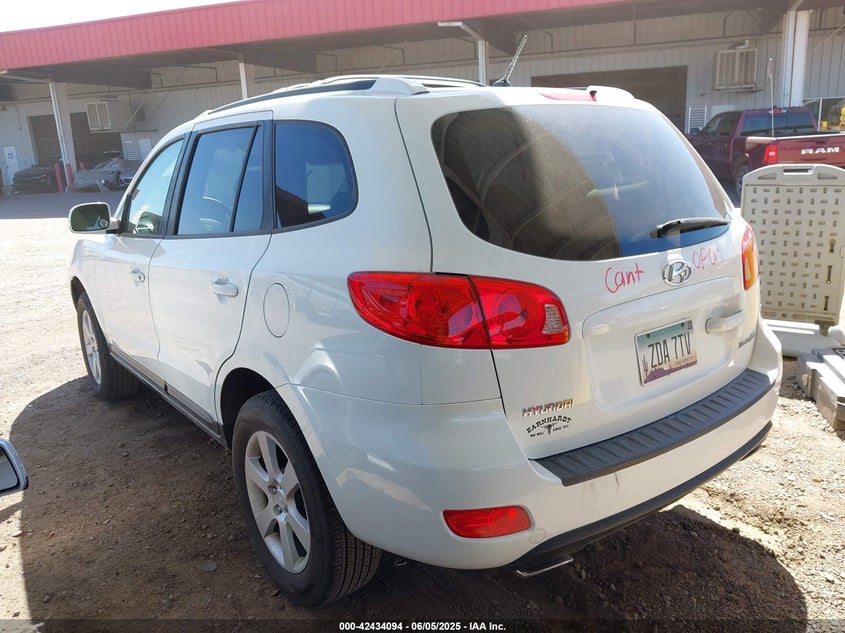 2007 HYUNDAI SANTA FE VIN: 5NMSH13E57H018373