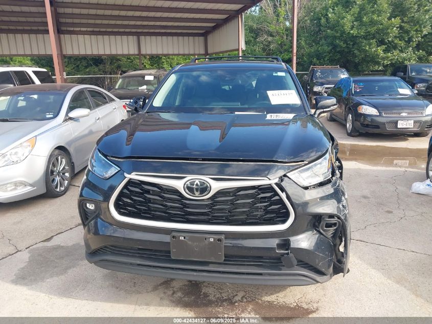 2024 Toyota Highlander Le VIN: 5TDKDRBH4RS560084 Lot: 42434127