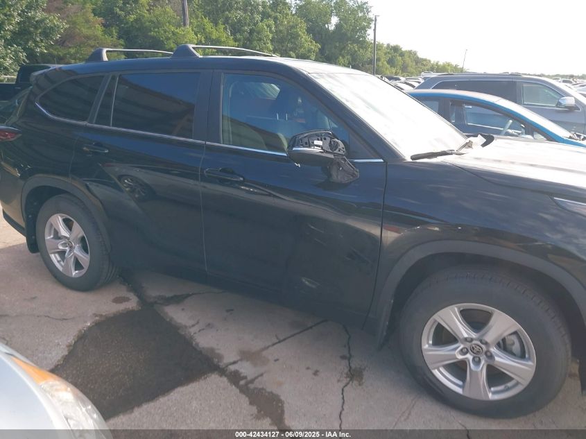 2024 Toyota Highlander Le VIN: 5TDKDRBH4RS560084 Lot: 42434127