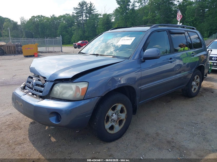2006 TOYOTA HIGHLANDER VIN: JTEHD21A760045144