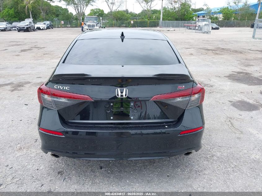 2025 Honda Civic Si Base W/High Performance Summer Tires/ VIN: 2HGFE1E53SH476846 Lot: 42434613