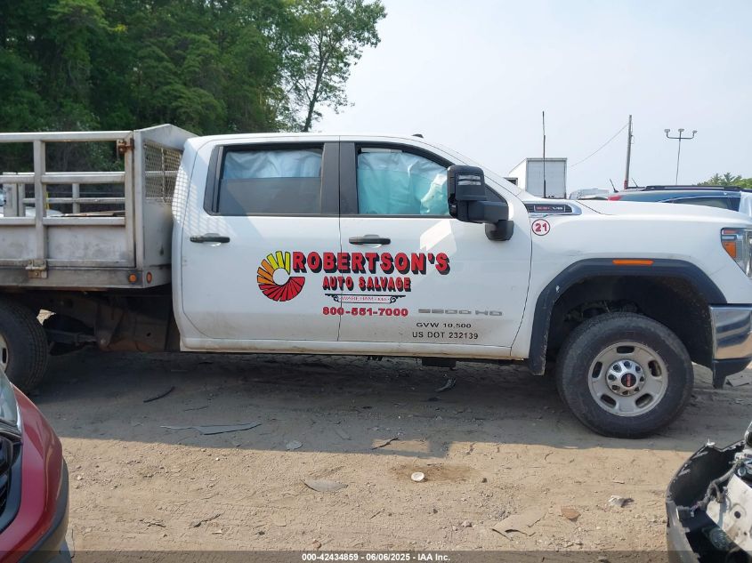 2021 GMC Sierra 2500Hd 2Wd Long Bed VIN: 1GD48LE71MF161473 Lot: 42434859