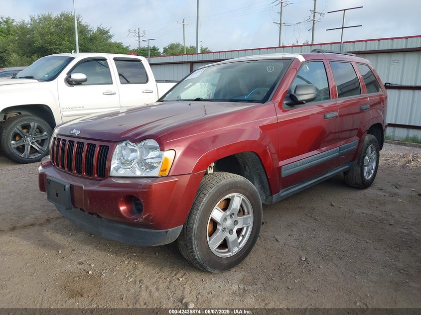 1J4GS48K16C368677 2006 JEEP GRAND CHEROKEE photo no. 2
