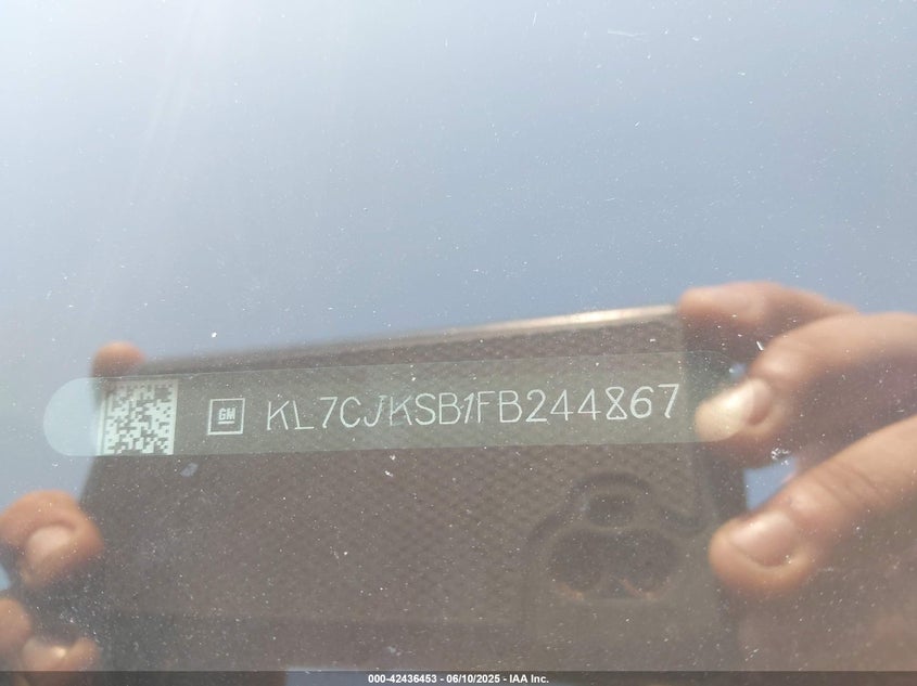 2015 CHEVROLET TRAX 1LS - KL7CJKSB1FB244867