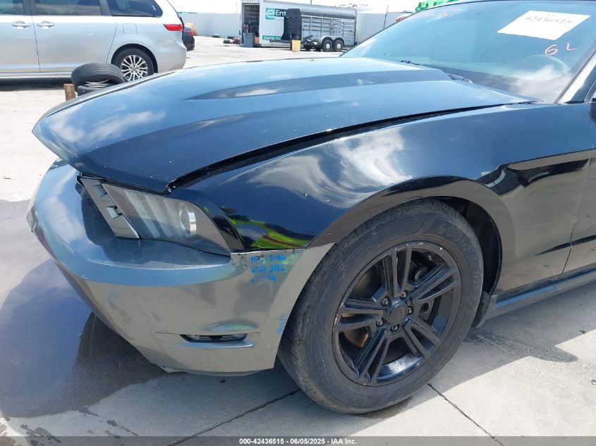 2012 Ford Mustang V6 VIN: 1ZVBP8AM3C5207121 Lot: 42436515