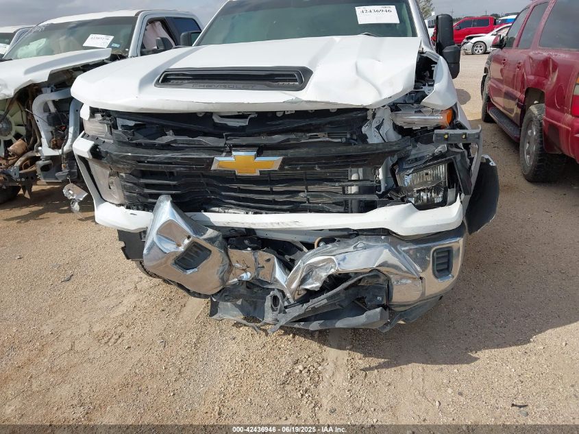 2024 Chevrolet Silverado 2500Hd 4Wd Standard Bed Work Truck VIN: 2GC1YLE79R1250195 Lot: 42436946