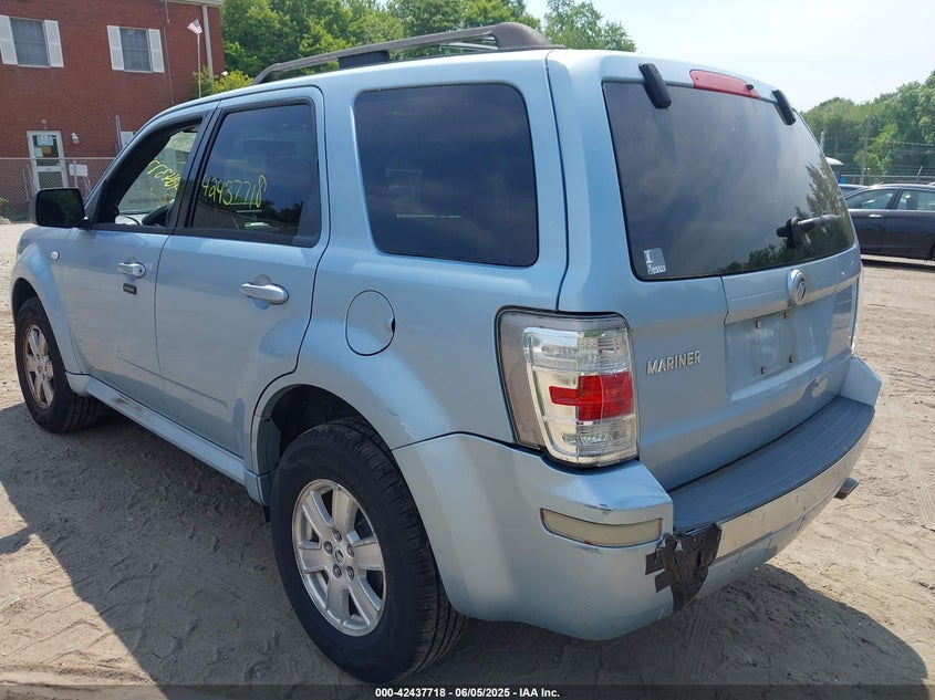 2009 MERCURY MARINER VIN: 4M2CU81709KJ22168