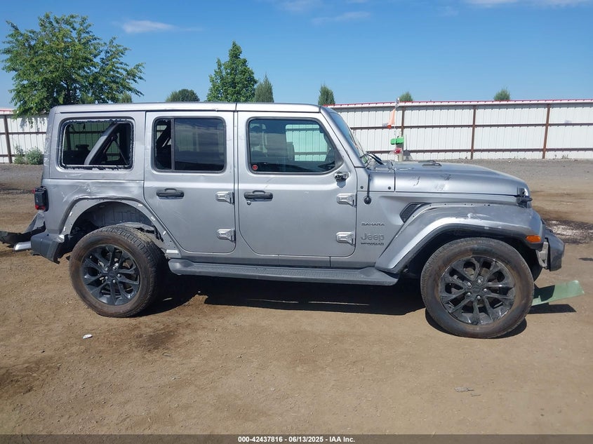 2018 JEEP WRANGLER UNLIMITED SAHARA - 1C4HJXEG2JW124882