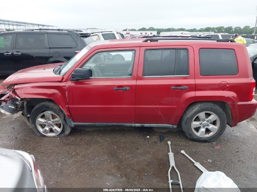2008 Jeep Patriot Sport VIN: 1J8FT28058D798106 Lot: 42437820