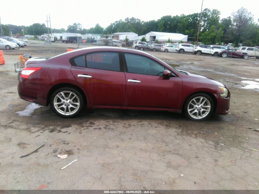 2009 Nissan Maxima 3.5 S/3.5 Sv VIN: 1N4AA51E39CH55320 Lot: 42437902