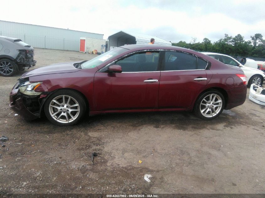 2009 Nissan Maxima 3.5 S/3.5 Sv VIN: 1N4AA51E39CH55320 Lot: 42437902